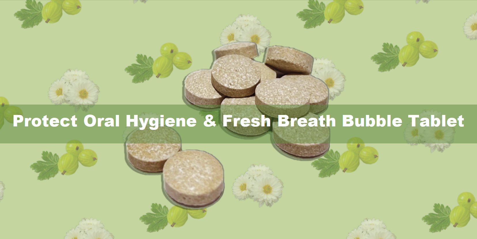 Protect Oral Hygiene & Fresh Breath Bubble Tablet