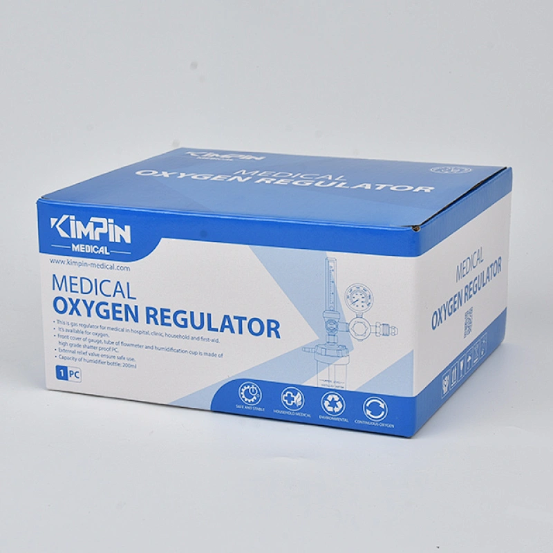 YR-86 Factory Direct Economical Bull Nose Medical Oxygen Regulator Inhaler With Buoy Type Flowmeter
