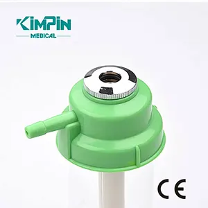 oxygen regulator with flow meter and humidifier