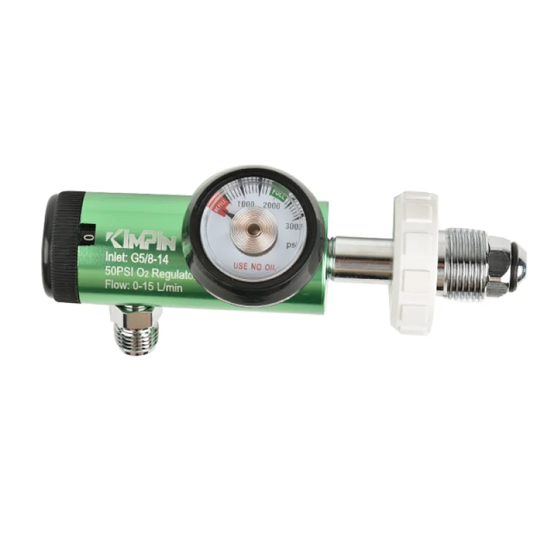 Click Style Medical Oxygen Regulator