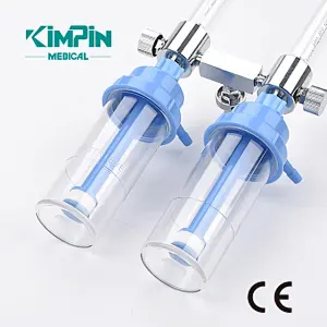 Oxygen Flowmeter with Humidifier