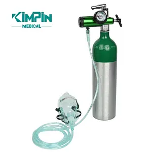 Single cylinder D/E oxygen cylinder car