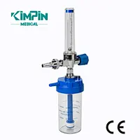 Universal medical Oxygen flow meter with humidifier