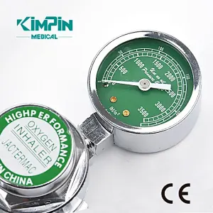 Buoy type reducing valve oxygen inhaler pressure reducer Humidification bottle doctor home oxygen inhalation flow meter