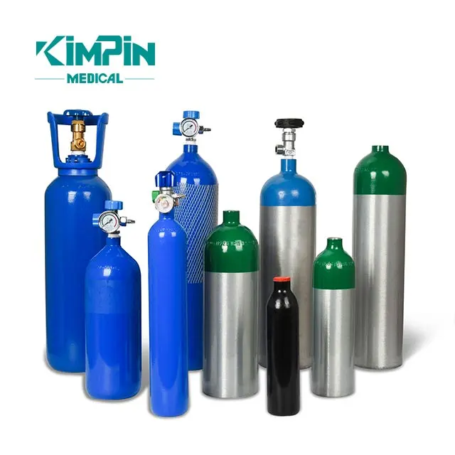 0.4-40L TPED/DOT/GB Aluminum Gas Cylinder Medical Oxygen cylinder/Scuba Diving Tank/Co2 Beveage Cylinder