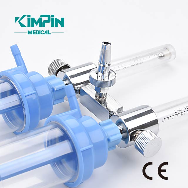 Oxygen Flowmeter with Humidifier