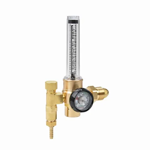 UL Listed Argon Carbon Dioxide CO2 Regulator Full brass body Welding Regulator With Flowmeter