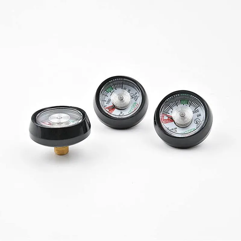 UL Listed 1.5 Inch High Pressure Gas Gauge For Oxygen