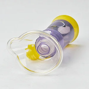 High Quality 170ml asthma inhaler inhalation chamber aerosol spacer for adult and child
