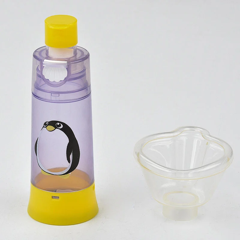 High Quality 170ml asthma inhaler inhalation chamber aerosol spacer for adult and child