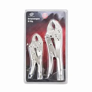 2-Piece Locking Pliers Set