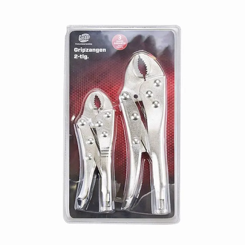 2-Piece Locking Pliers Set