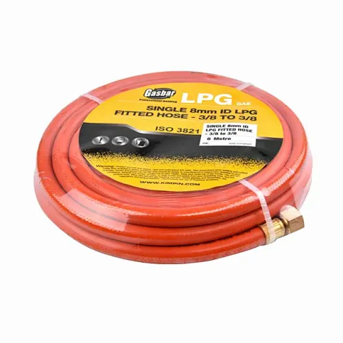 AGA approved gas bottle regulator hose