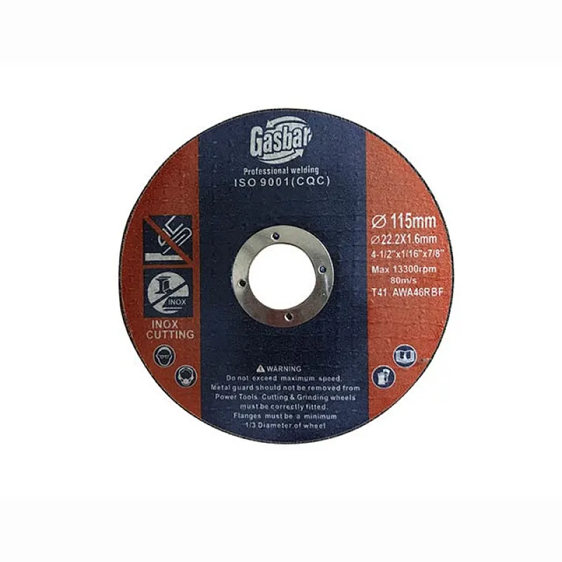 Cutting discs suitable for stainless steel and metal