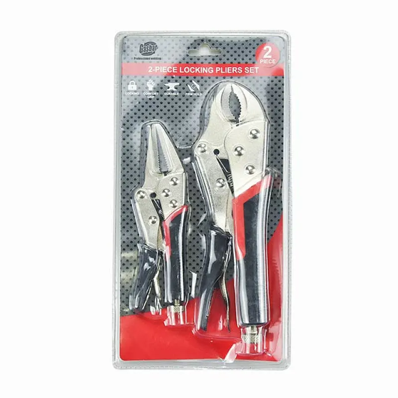 2-Piece Locking Pliers Set