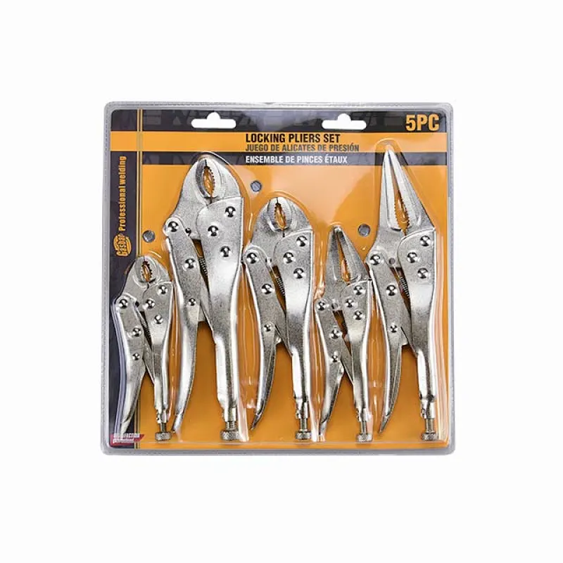 5-Piece Locking Pliers Set