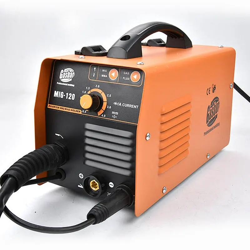Portable synergic inverter igbt Mig MMA 120A Co2 gas gasless welding machine