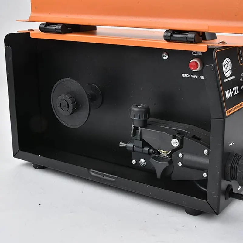 Portable synergic inverter igbt Mig MMA 120A Co2 gas gasless welding machine