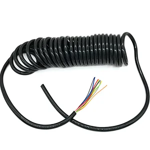 Custom electric spiral cable