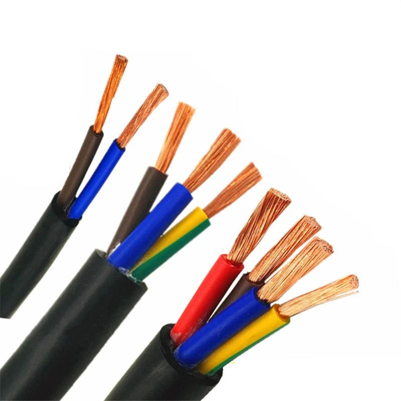 Common power cables and communication cables