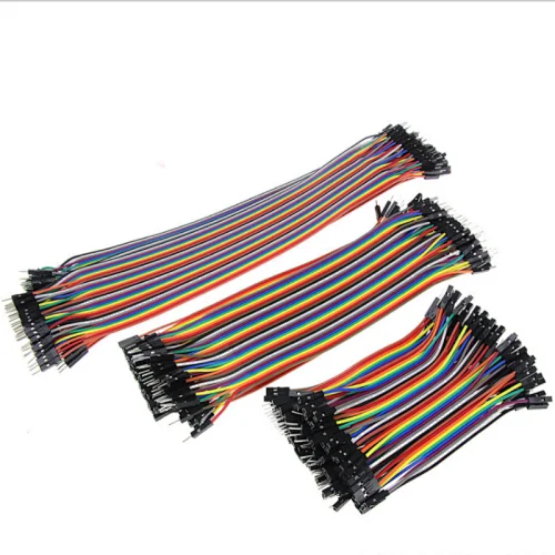 Jumper Cables Dupont Wire 40 Pin Male to Male Jumper Wire For Ardunio
