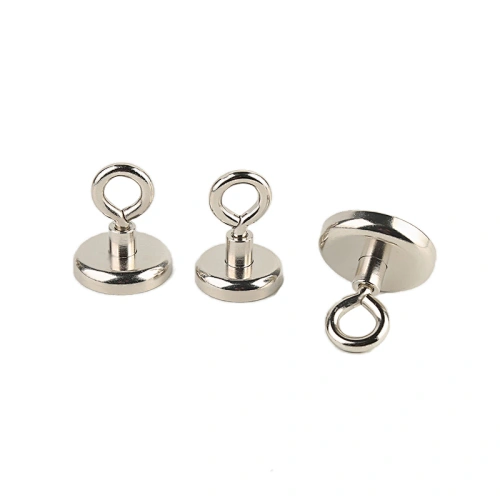Super Strong magnetic hooks with one eyelet