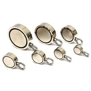 Single sided fishing magnet