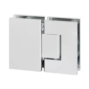 180 Degree glass to glass solid  brass glass shower Door Hinge
