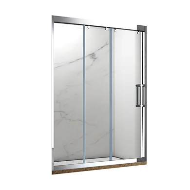 Hotel Bathrooms Enclosure Designs Double  Shower Glass Screen Sliding Shower Door