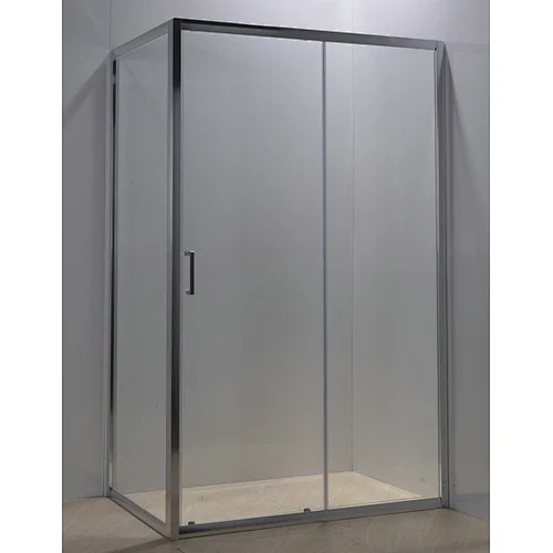Aluminum shower door 6mm tempered shower glass cheap sliding shower