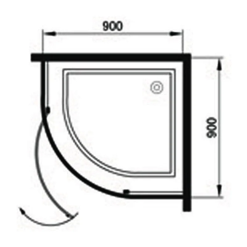 hot sale european market standard aluminium alloy sector hinge shower cabinet, shower room, shower stall