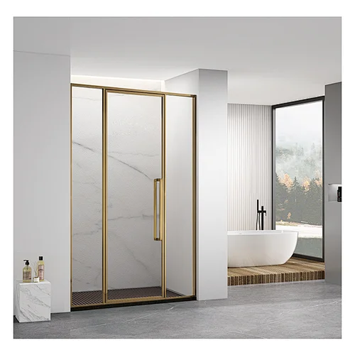  New Design Bathroom Economic Style Shower Tempered Glass Complete 3 Side Shower Enclosure