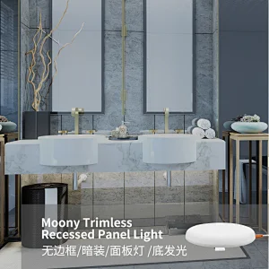Moony Trimless Recessed Panel Light