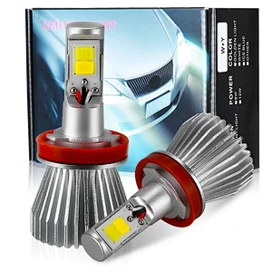 SANYOU H8 H11 combined use Vehicle inspection compatible LED headlight for car Fog lamp 2 color switching (white yellow) 2000Lm (1000Lm * 2) 12VDC
