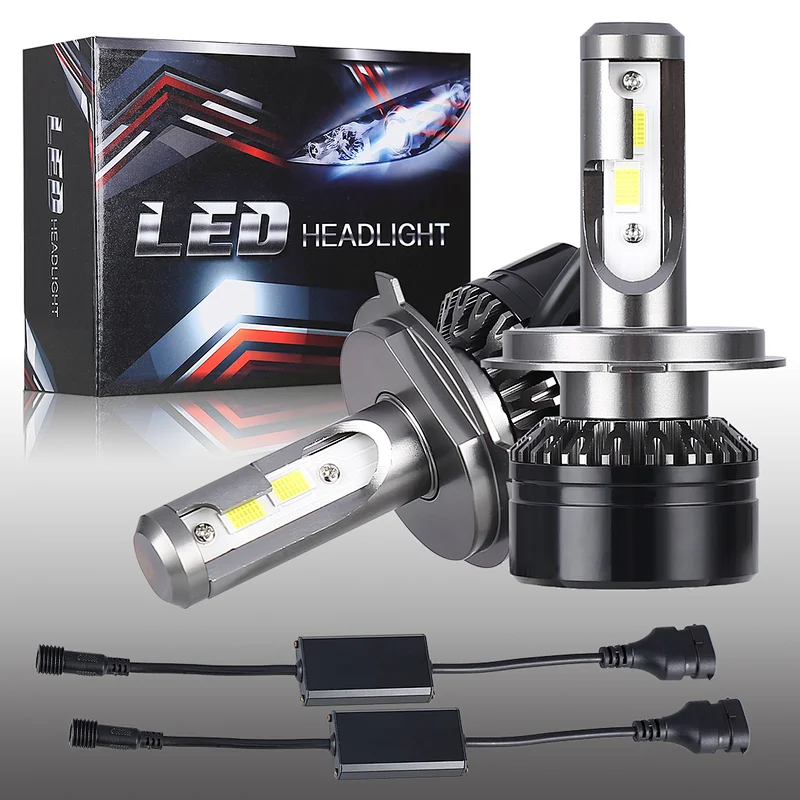 SANYOU H4 LED inspection headlight hi / lo switching type fog lamp 30W * 2 N15-CSP LED chip mounted 10000Lm (5000Lm * 2) lumen white DC12-24V 2 pcs set