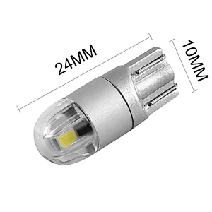 SANYOU T10 Wedge bulb LED bulb light Room lamp 1 pc for 2PCS 3030 120 lumen DC12V