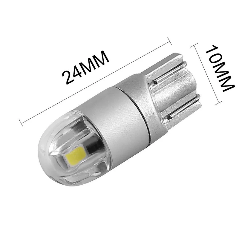 SANYOU T10 Wedge bulb LED bulb light Room lamp 1 pc for 2PCS 3030 120 lumen DC12V