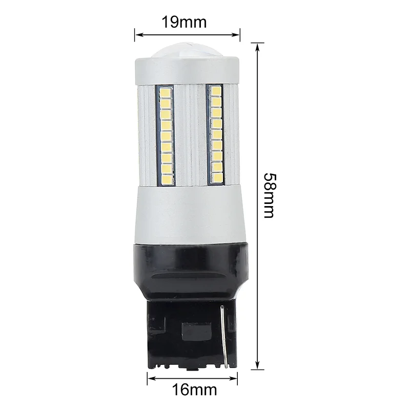 SANYOU 7440 T20 LED single bulb led turn signal lamp bulb 2016SMD 66 stations yellow DC12-24V compatible 980LM non-polar 入 り 1 piece
