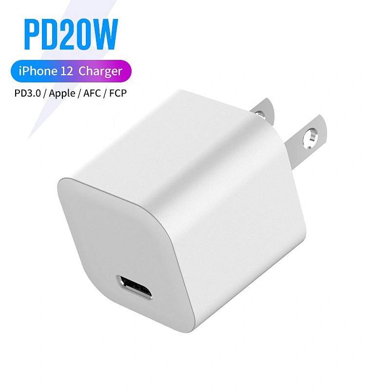 Mini Pd 20w Usb C Fast Charger Mobile Phone Usb-c Charger For Iphone 12 Pro Max