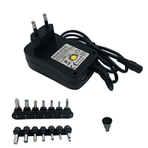 Multi adaptador 3-12V Universal AC DC interruptor modo led controlador fuente de alimentación 12v 3a 36w clase 2 12vdc adaptador