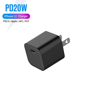 Mini Pd 20w Usb C Fast Charger Mobile Phone Usb-c Charger For Iphone 12 Pro Max