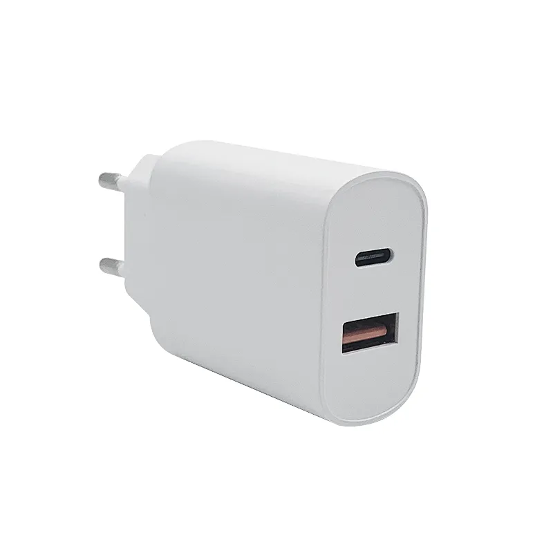 Free Sample EU US UK AU Portable Fast Mobile Charging TYPE C travel Adapter 20w PD Wall Charger For Apple iphone 11 Charger