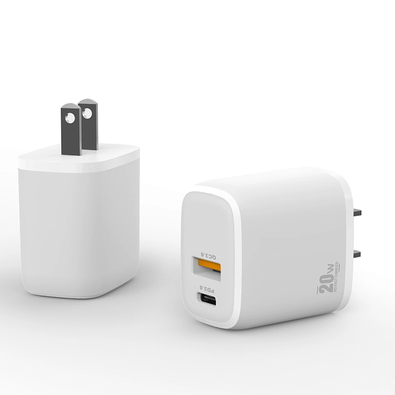 2 Ports Usb C Charger 20w For Iphone 12 Pro Max Support Type C Pd Fast Charging Portable Phone Charger For Ipad