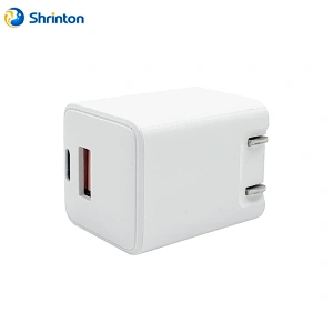 Mini tamaño Gan 30W Cargador USB de carga súper rápida PD3.0 QC3.0 QC USB A Tipo C Cargador de teléfono móvil
