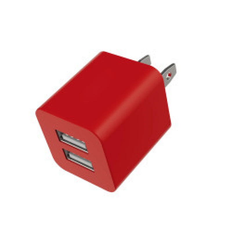 New Products Universal 5V2.1A 2 Port USB Wall Charger Portable Travel Home Phone Charger Plug Factory Direct Wholesale