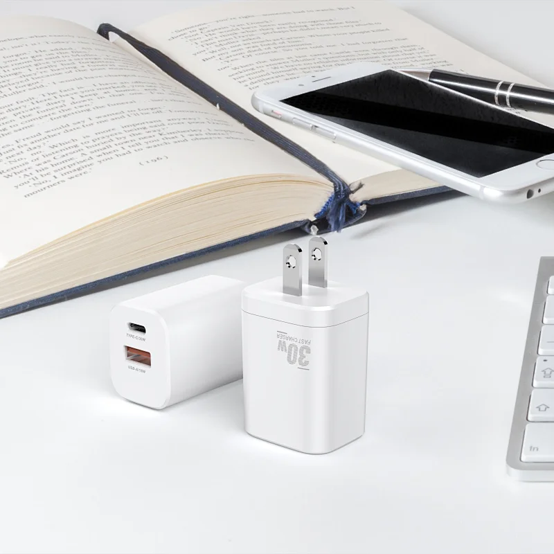 30w Fast Charger Single Port With Type-c Pd For Samsung For Mobile Phone Fast Charge
