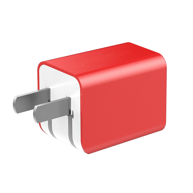 Customized portable good quality travel home fast charger 5V 2A usb wall adapter phone charger