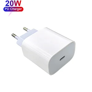 OEM phone charger factory Original US EU plug USB C Power Adapter fast charging plug  pd 20w QC wall travel adapter charger