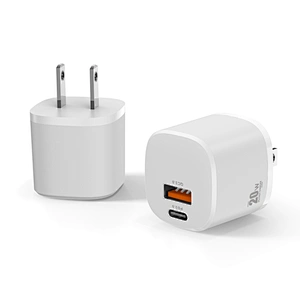 20w Dual Ports Usb Type-c Quick Charge 3.0 Pd Charger Mobile Phone Charger Adapte For Iphone 20 For Samsung