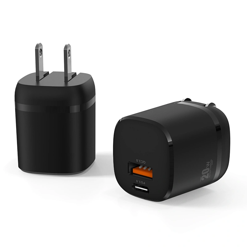 20w Dual Ports Usb Type-c Quick Charge 3.0 Pd Charger Mobile Phone Charger Adapte For Iphone 20 For Samsung